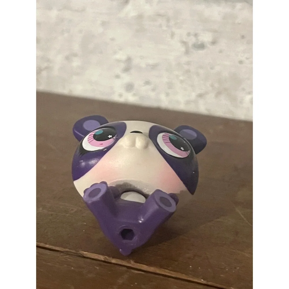 Littlest Pet Shop LPS‎ Penny Ling Purple Panda Pink Eyes